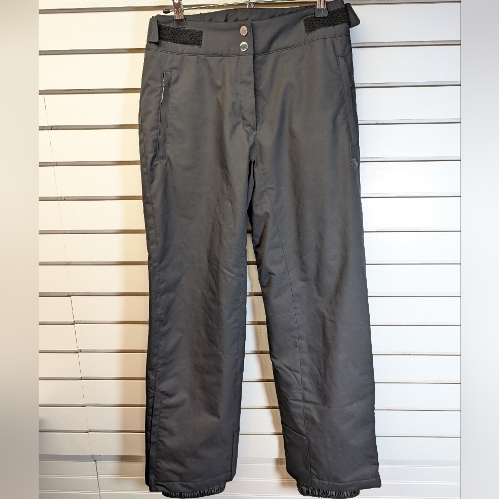 Descente Women's Black Insulated Ski Snow Pants Size L NWOT D6-9109